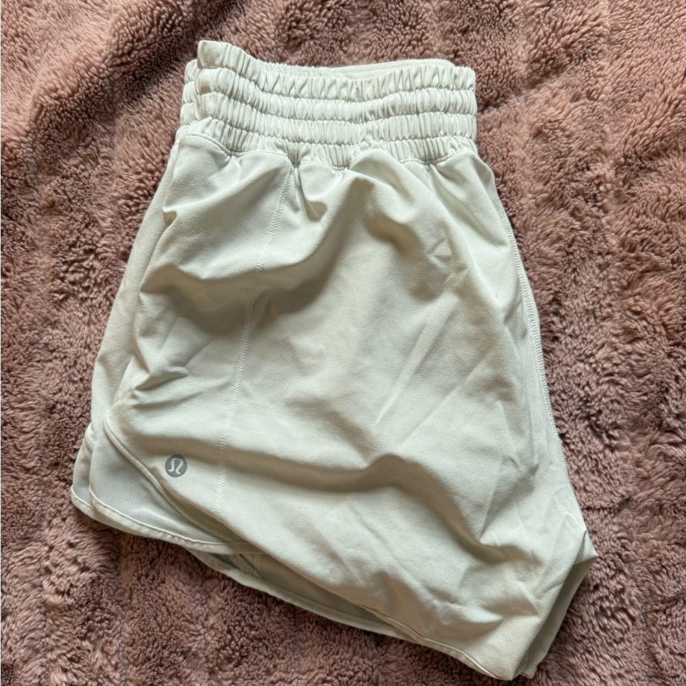 lululemon athletica Women's Cream Shorts